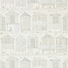 216561 ( DCOA216561 ) Beach Huts Port Isaac Wallpaper By Sanderson Home