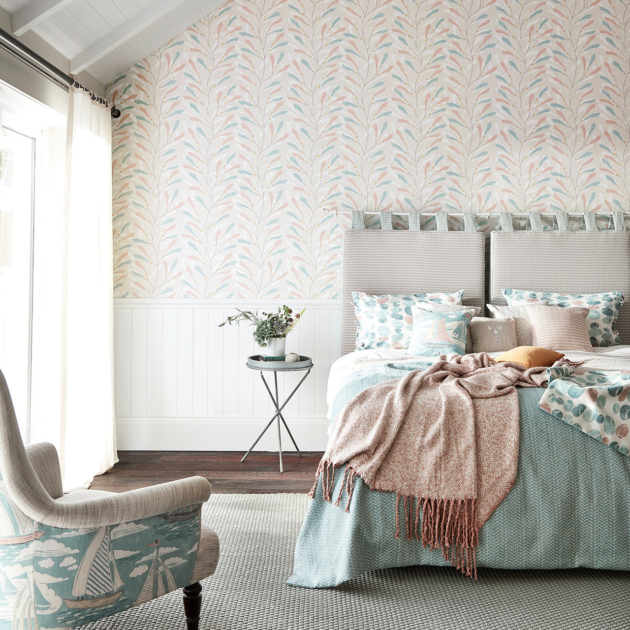 216566 ( DCOA216566 ) Sea Kelp Port Isaac Wallpaper By Sanderson Home