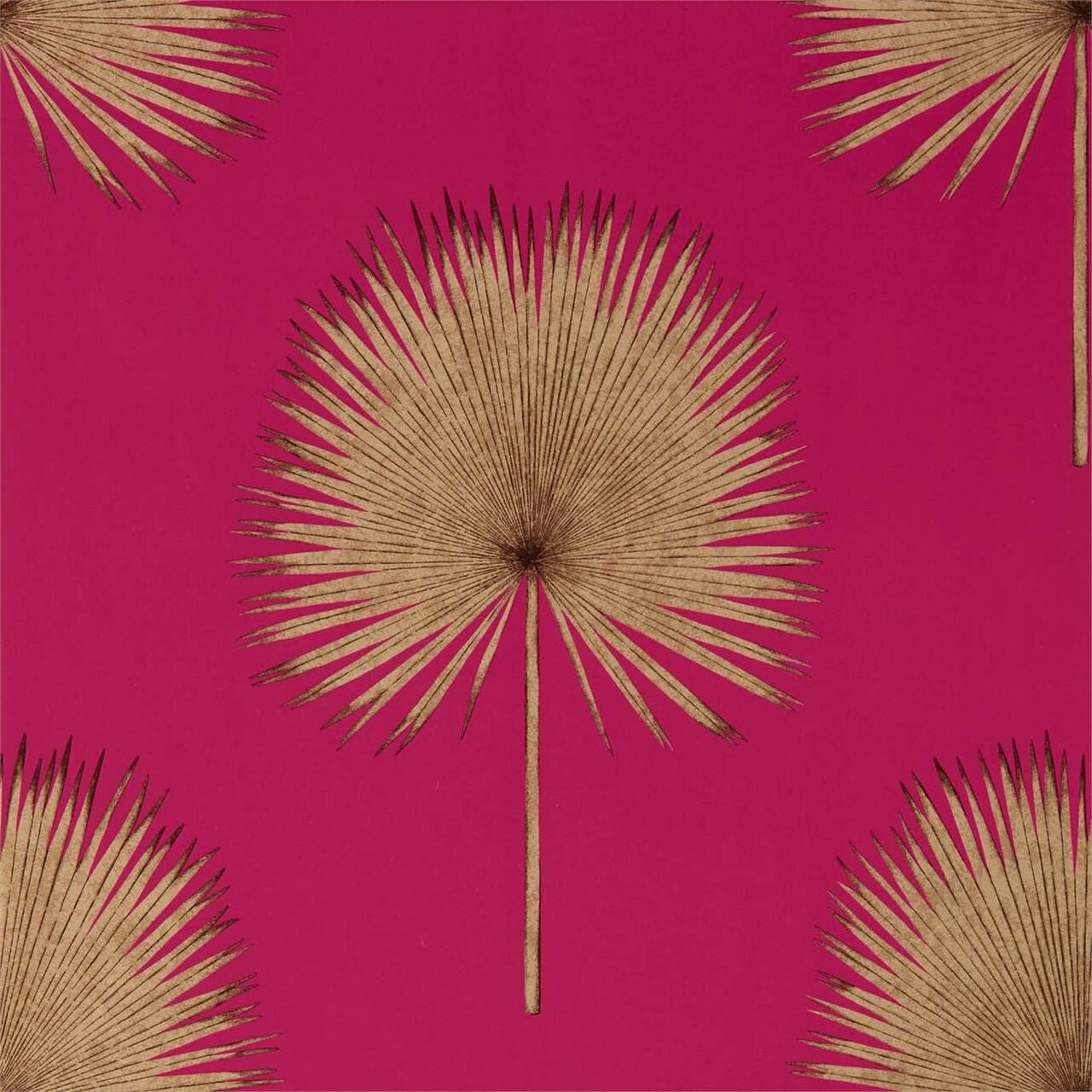 216638 Fan Palm Glasshouse Wallpaper By Sanderson