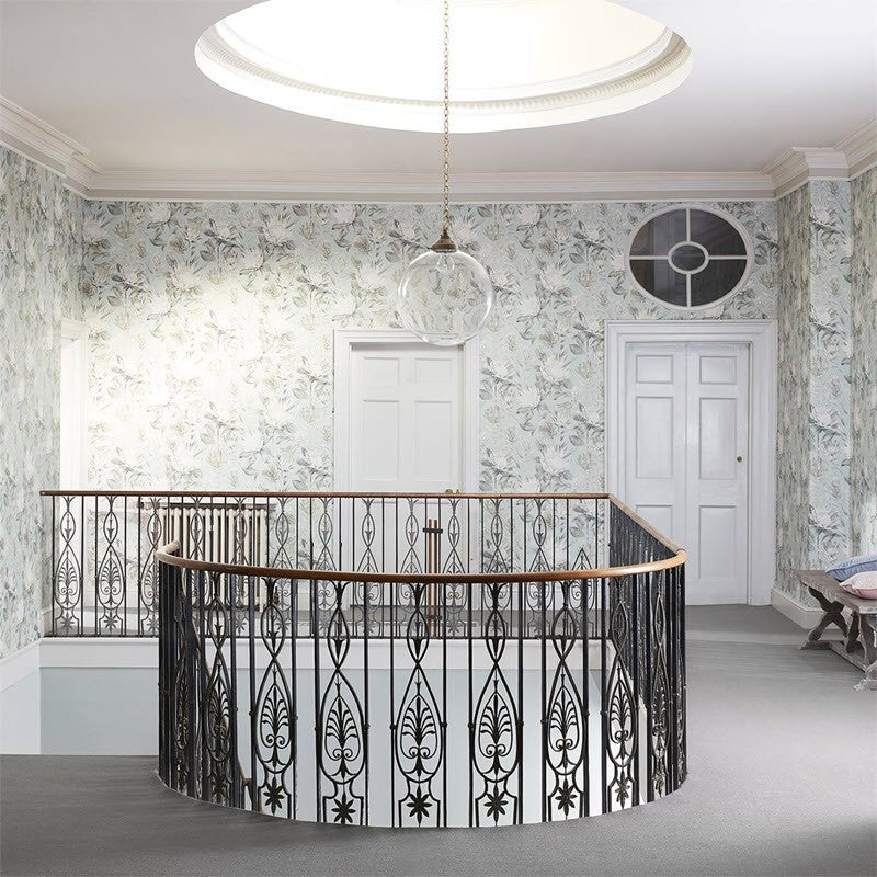 King Protea Glasshouse Wallpaper By Sanderson