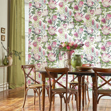 King Protea Glasshouse Wallpaper By Sanderson