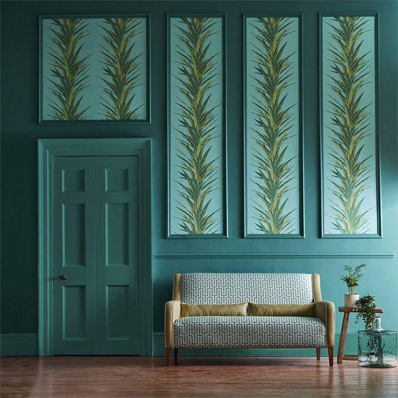 Yucca Glasshouse Wallpaper By Sanderson