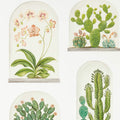 Terrariums Glasshouse Wallpaper By Sanderson