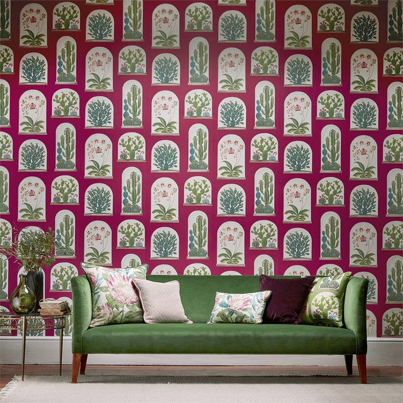 Terrariums Glasshouse Wallpaper By Sanderson