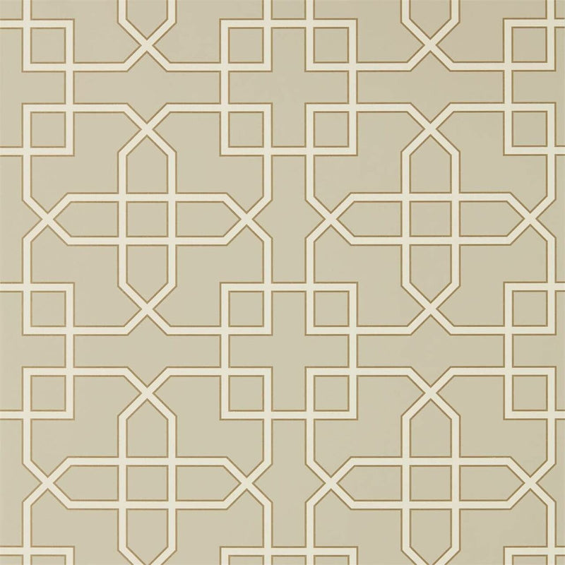 216659 Hampton Trellis Glasshouse Wallpaper By Sanderson