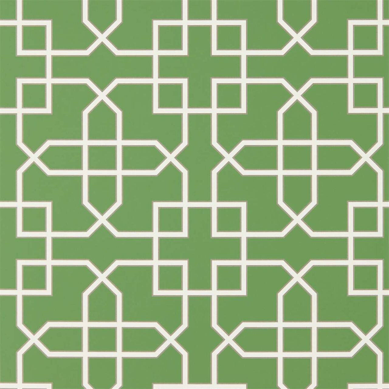 216660 Hampton Trellis Glasshouse Wallpaper By Sanderson