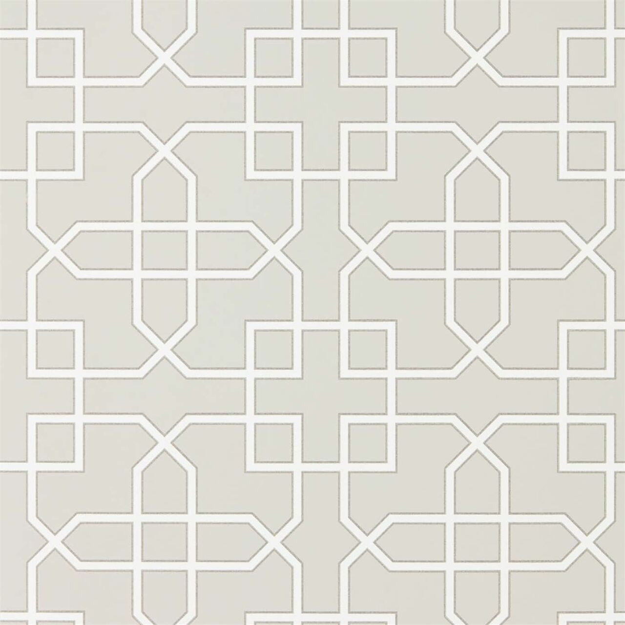 216661 Hampton Trellis Glasshouse Wallpaper By Sanderson