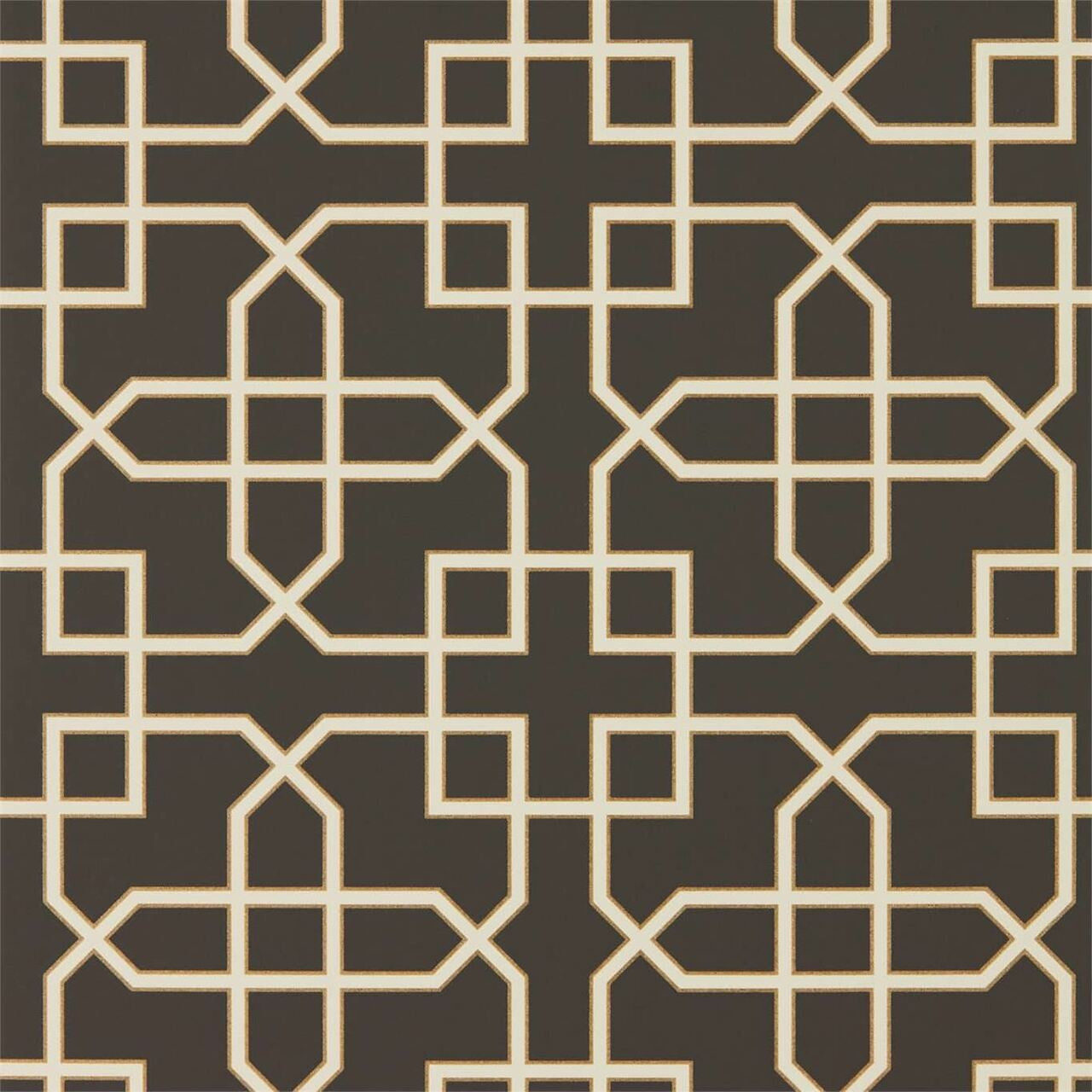 216662 Hampton Trellis Glasshouse Wallpaper By Sanderson