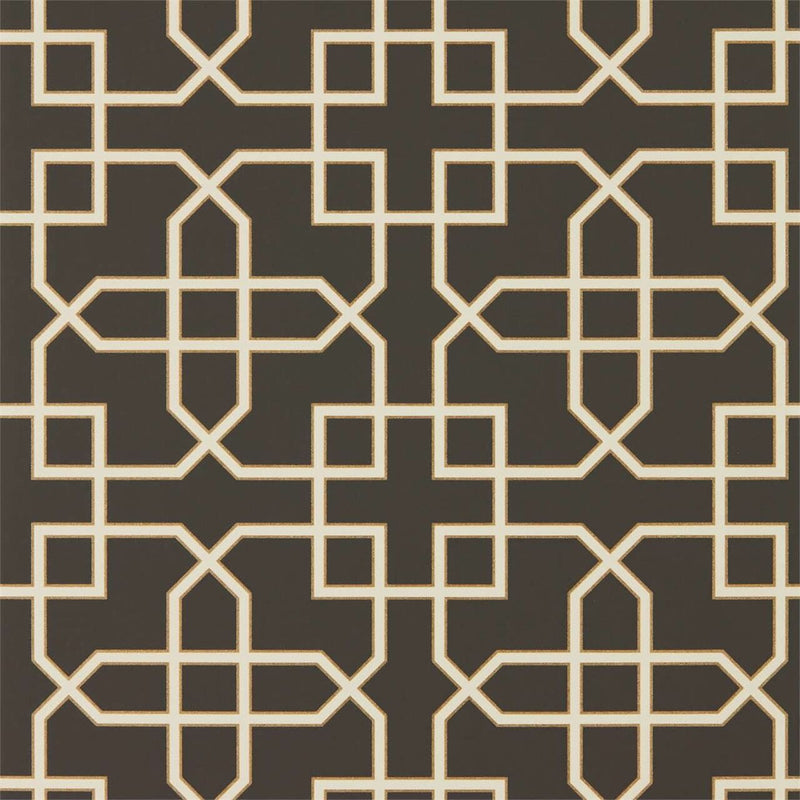216662 Hampton Trellis Glasshouse Wallpaper By Sanderson