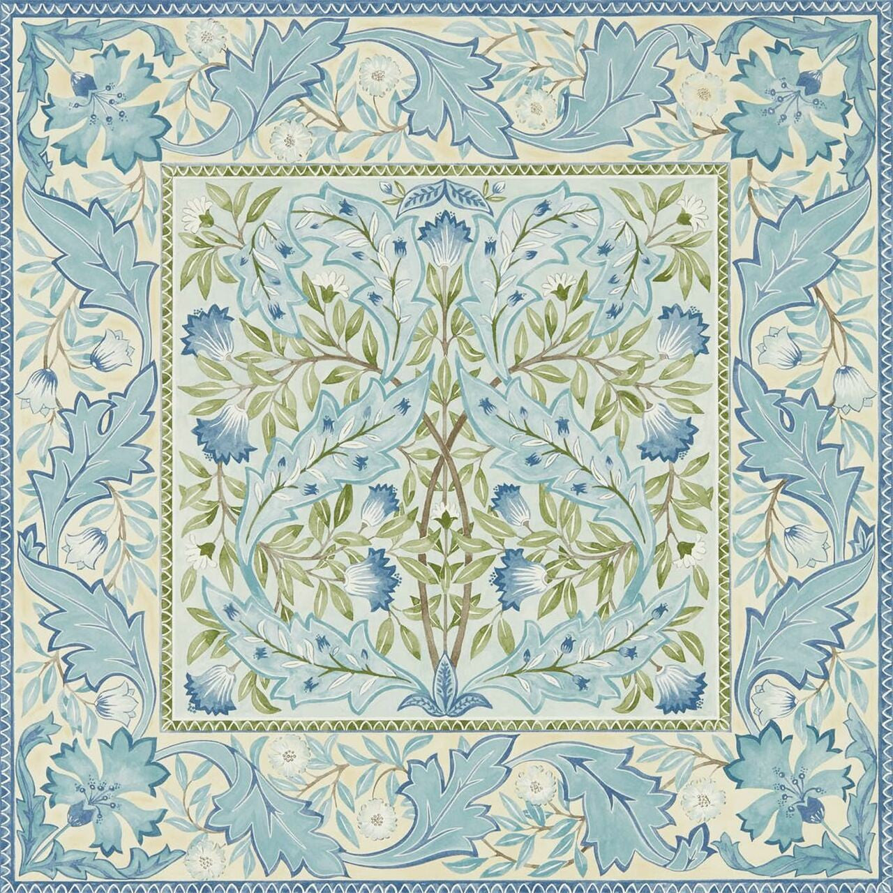 DMSW216671 Wilhelmina Melsetter Wallpaper By Morris & Co