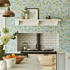 DMSW216674 Lemon Tree Melsetter Wallpaper By Morris & Co