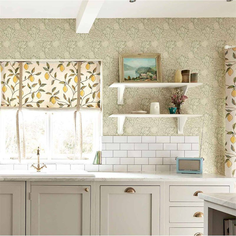 DMSW216689 Apple Melsetter Wallpaper By Morris & Co