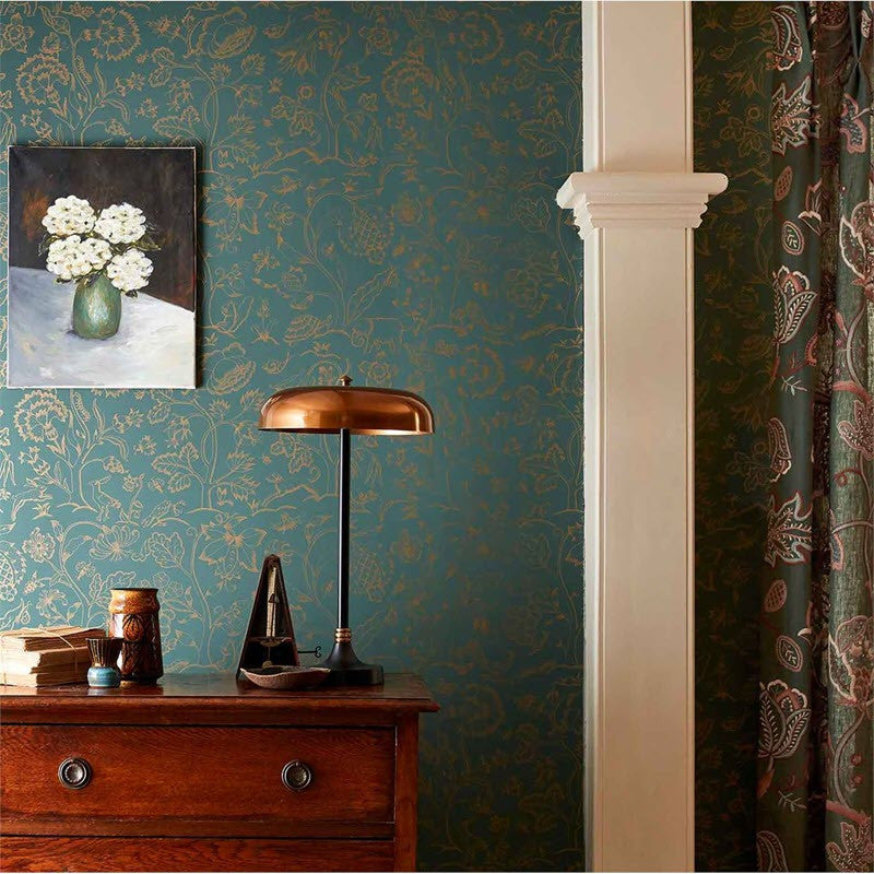 DMSW216697 Middlemore Melsetter Wallpaper By Morris & Co