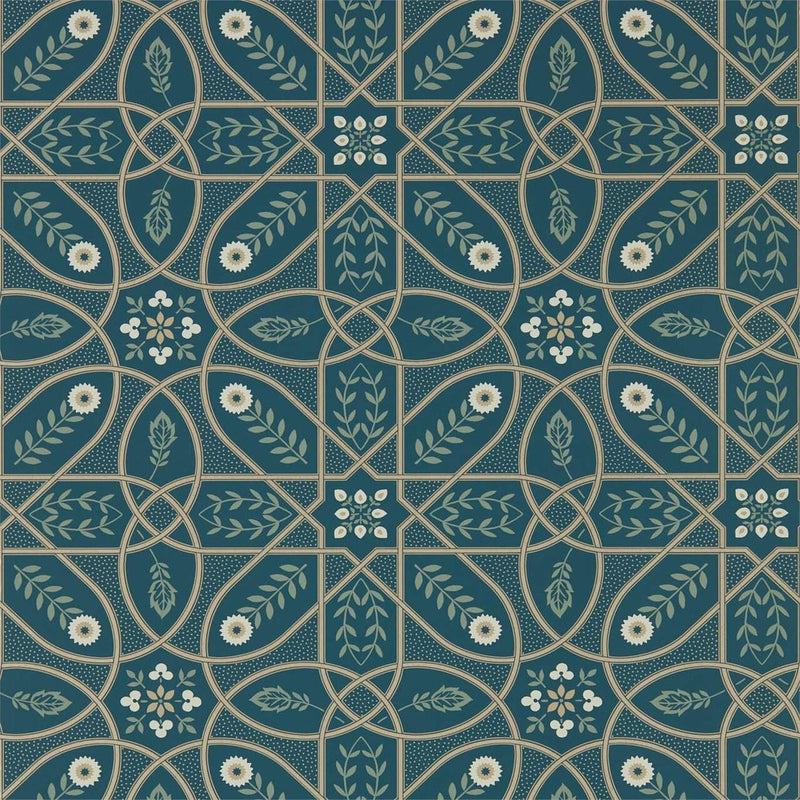 DMSW216699 Brophy Trellis Melsetter Wallpaper By Morris & Co