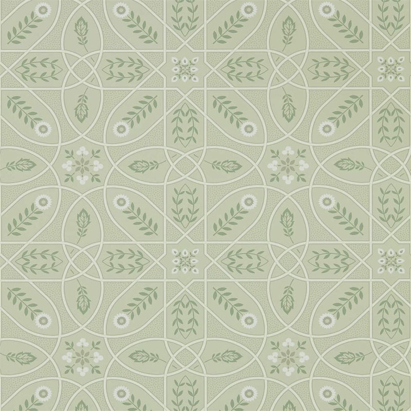 DMSW216702 Brophy Trellis Melsetter Wallpaper By Morris & Co