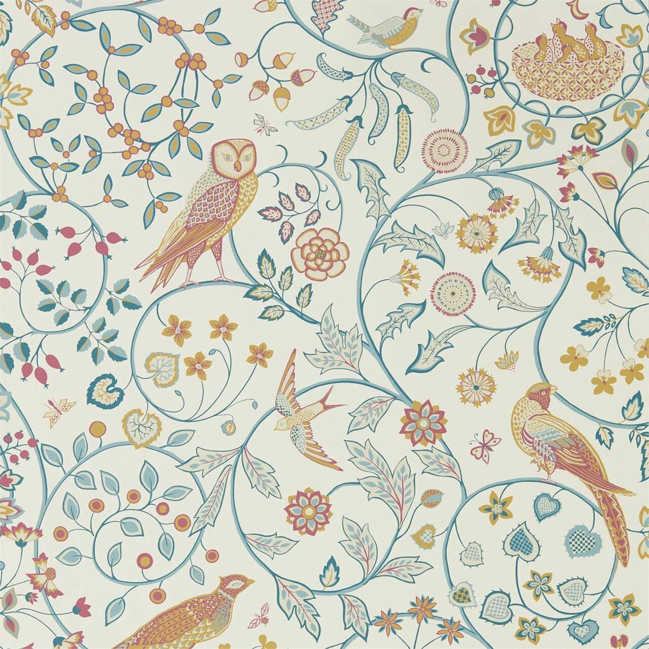 DMSW216703 Newill Melsetter Wallpaper By Morris & Co