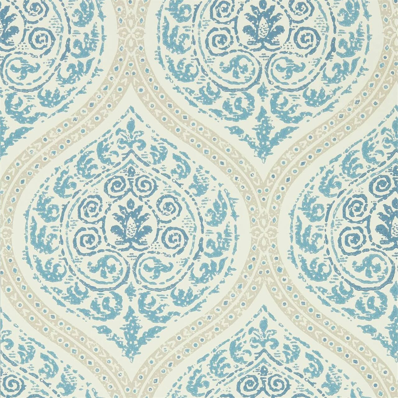 216754 Madurai Indigo Caspian Wallpaper by Sanderson