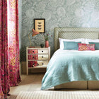 Cantaloupe Bastille Caspian Wallpaper by Sanderson