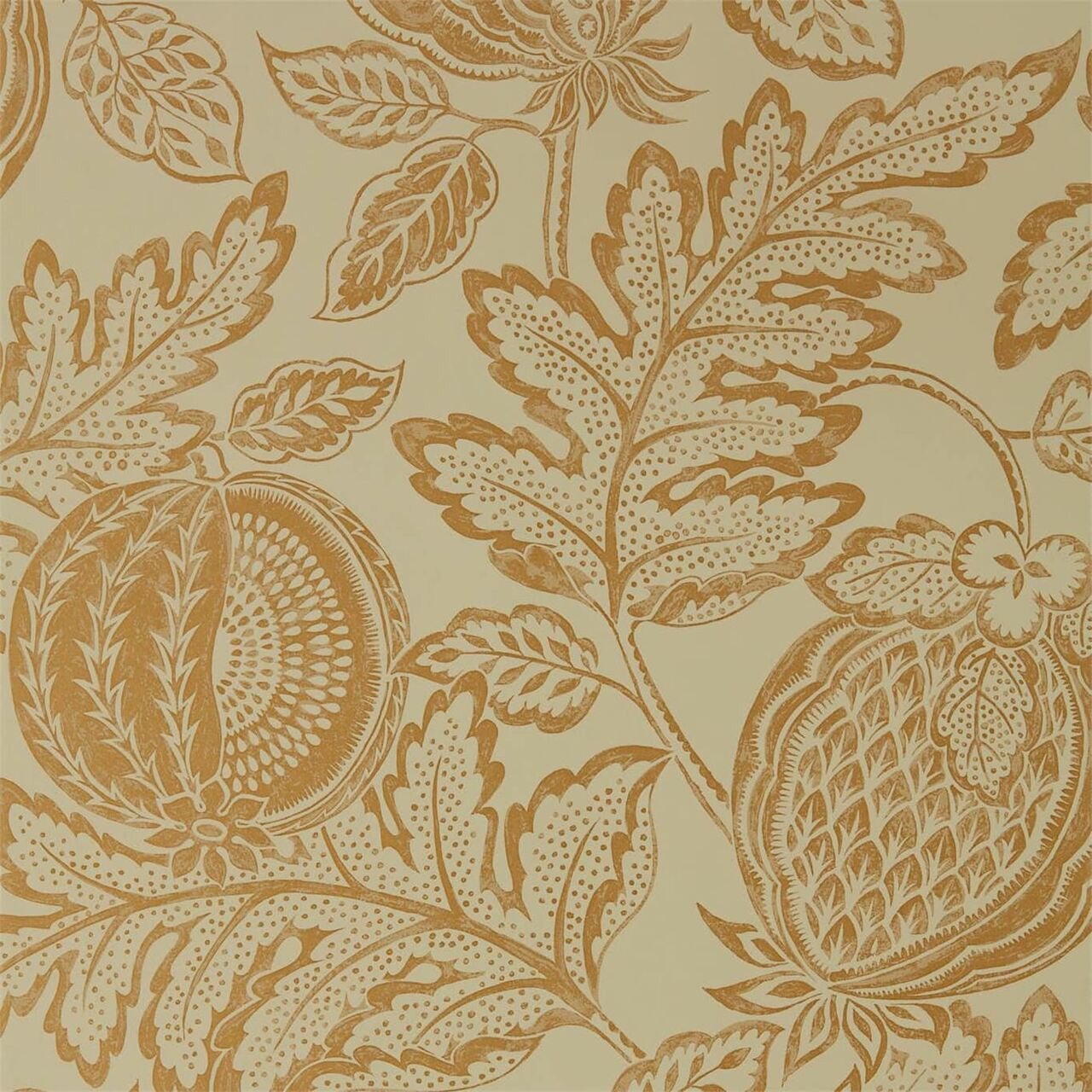 216763 Cantaloupe Mudstone Caspian Wallpaper by Sanderson