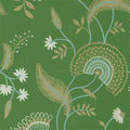 Hakimi Emerald Caspian Wallpaper by Sanderson