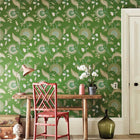 Hakimi Emerald Caspian Wallpaper by Sanderson