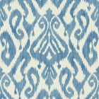 216781 Kasuri Indigo Caspian Wallpaper by Sanderson