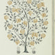 Anaar Tree Charcoal-Gold Caspian Wallpaper by Sanderson
