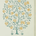 Anaar Tree English Grey-Woad Caspian Wallpaper by Sanderson