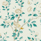 Andhara Teal-Cream Caspian Wallpaper by Sanderson