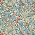 Golden Lily Compilation Wallpaper By Morris & Co