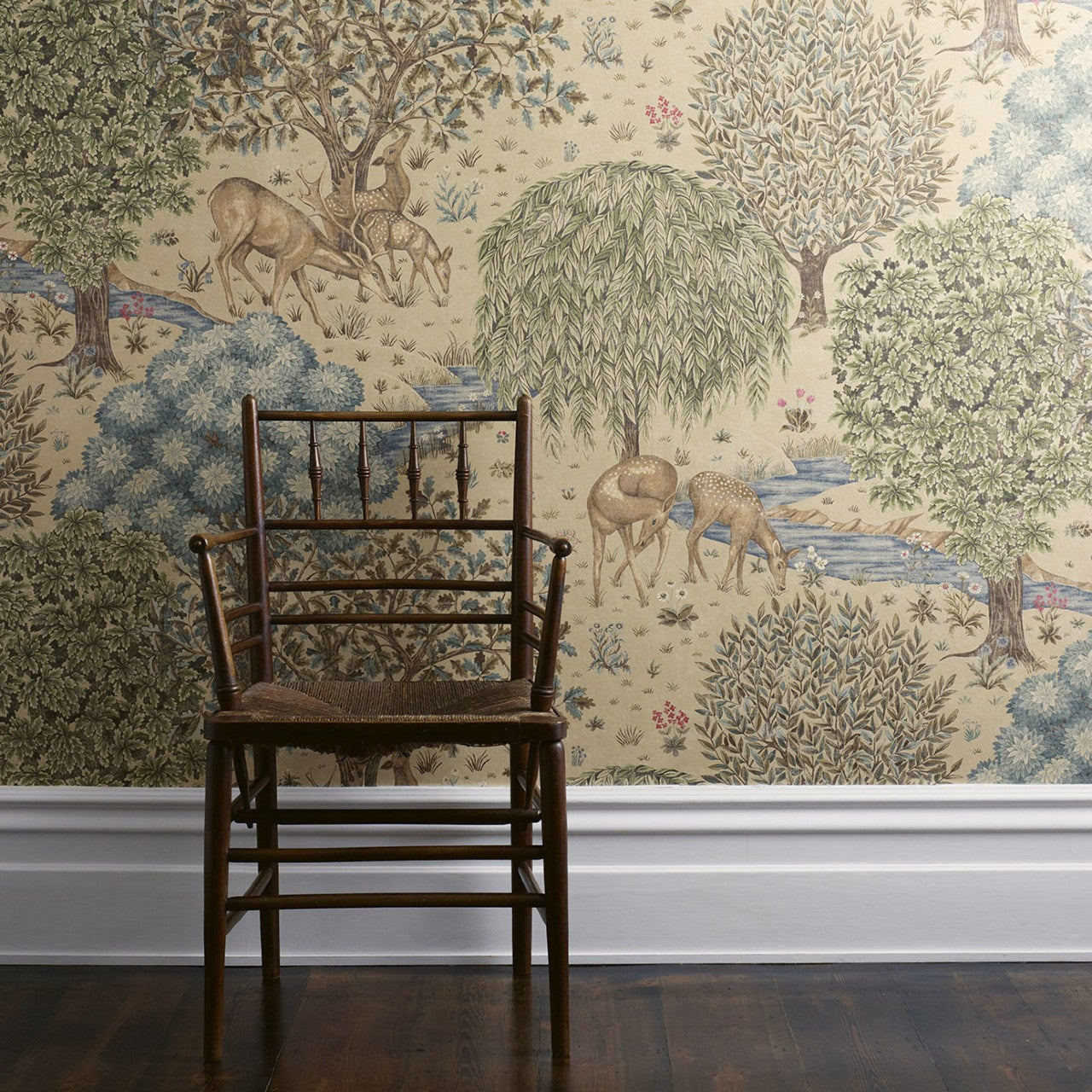 216821 The Brook Compilation Wallpaper By Morris & Co