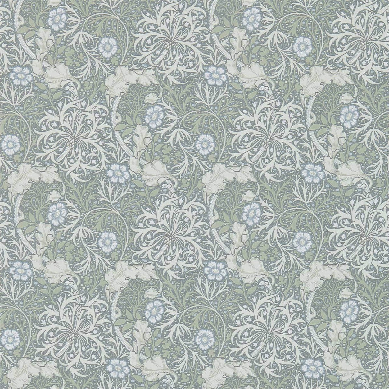 216825 Seaweed Compilation Wallpaper By Morris & Co