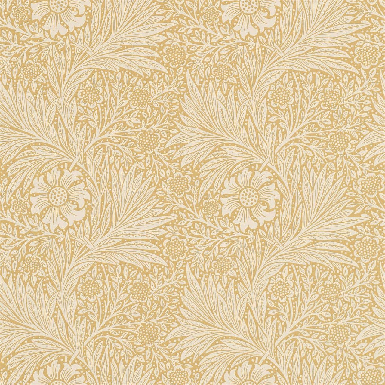 216832 Marigold Compilation Wallpaper By Morris & Co