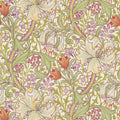 Golden Lily Compilation Wallpaper By Morris & Co