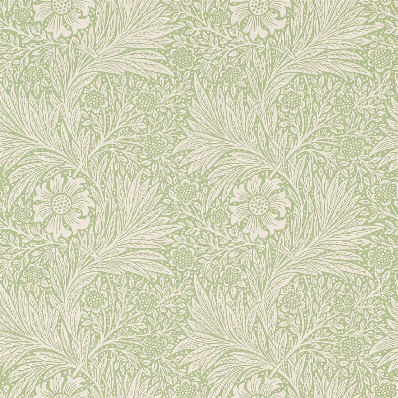 216837 Marigold Compilation Wallpaper By Morris & Co