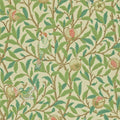 Bird & Pomegranate Compilation Wallpaper By Morris & Co