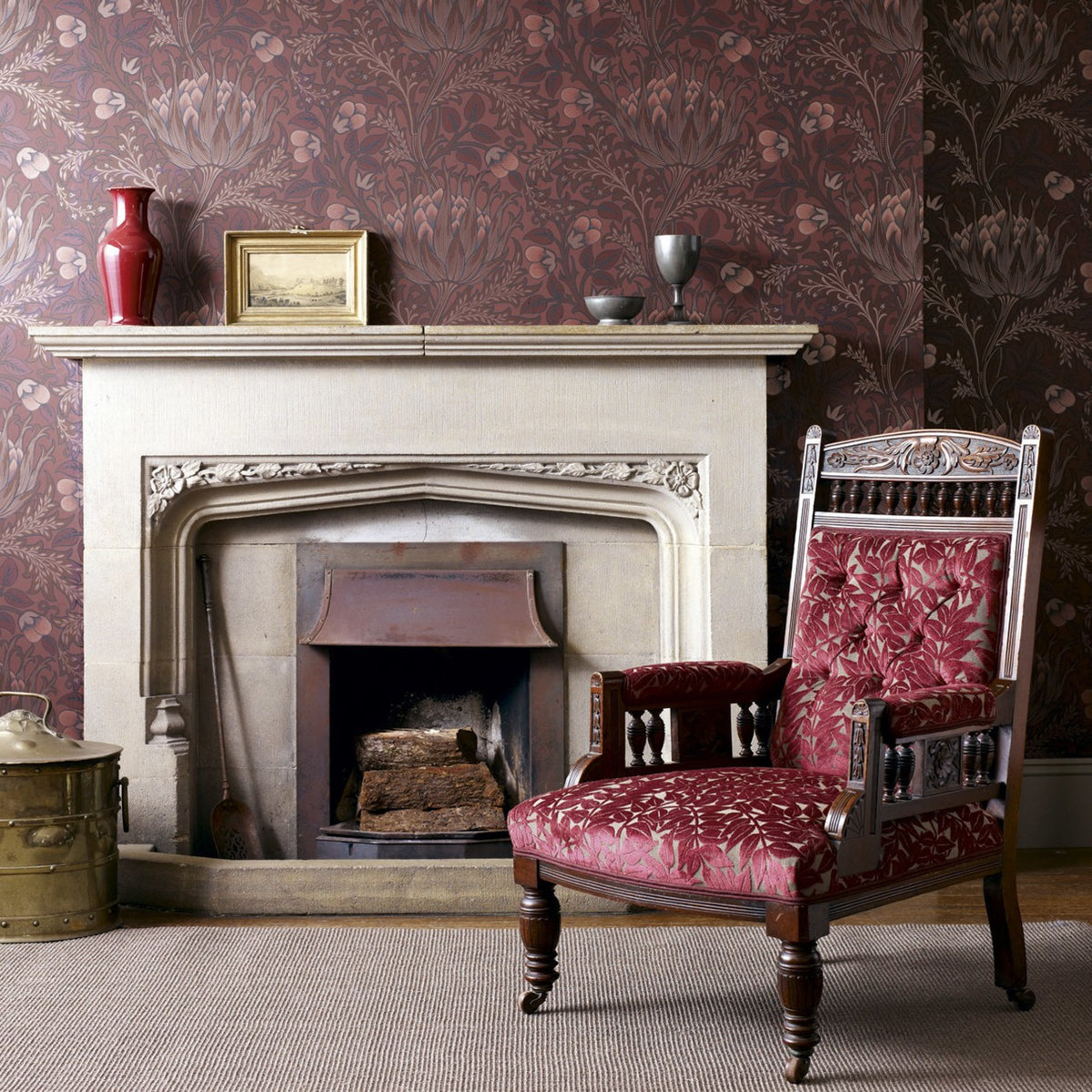 Artichoke Compilation Wallpapers by Morris & Co