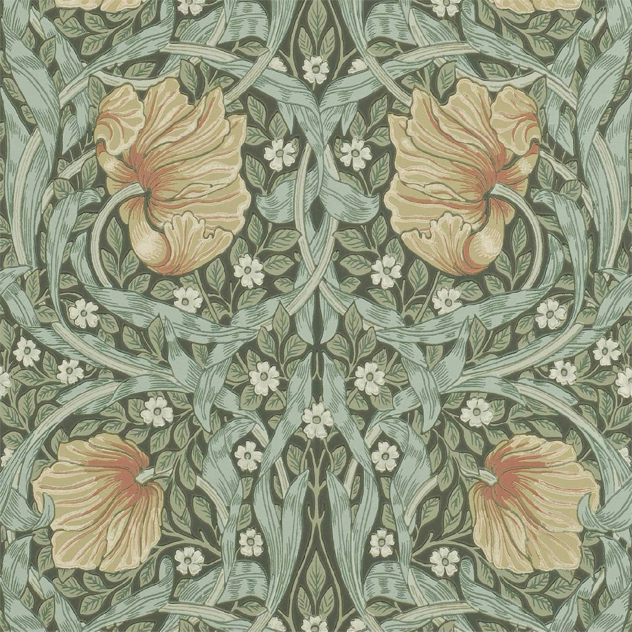 216856 Pimpernel Compilation Wallpaper By Morris & Co