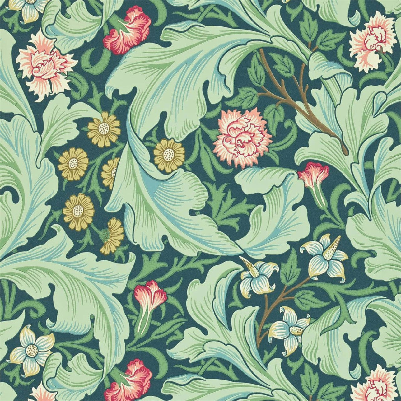 216864 Leicester Compilation Wallpaper by Morris & Co