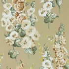 DOSW217034 Hollyhocks One Sixty Wallpaper By Sanderson