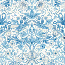217058 Simply Strawberry Thief Simply Morris Wallpaper By Morris & Co