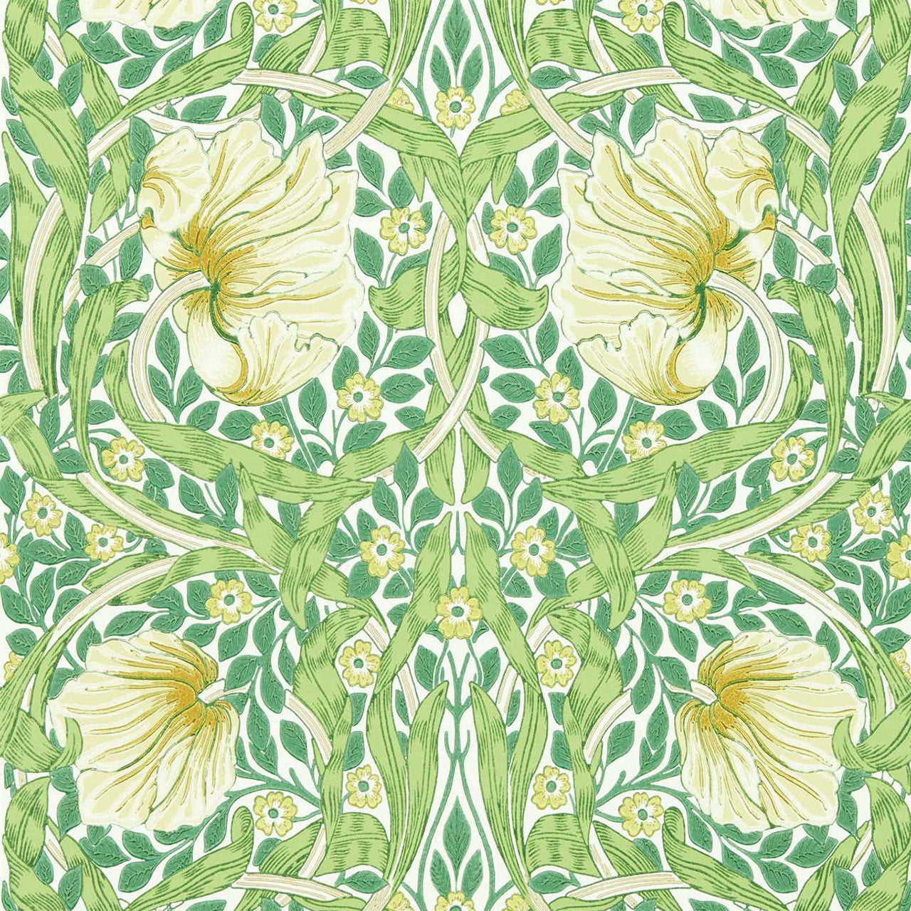 217063 Pimpernel Simply Morris Wallpaper By Morris & Co