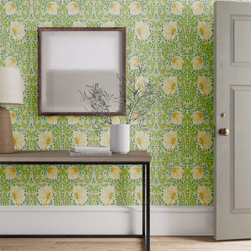 217063 Pimpernel Simply Morris Wallpaper By Morris & Co