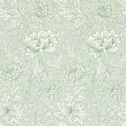 217069 Chrysanthemum Toile Simply Morris Wallpaper By Morris & Co