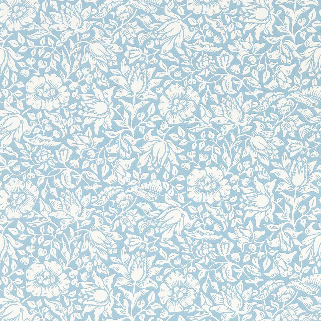 217071 Mallow Simply Morris Wallpaper By Morris & Co