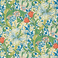 Golden Lily Bedford Park Wallpaper by Morris & Co
