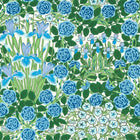 217352 Campanula Bedford Park Peacock Opal Wallpaper by Morris & Co