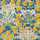 Campanula Bedford Park Wallpaper by Morris & Co