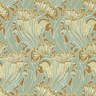 217354 Laceflower Bedford Park Tobacco & Pistachio Wallpaper by Morris & Co