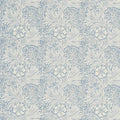 Marigold Archive Prints China Blue/Ivory Fabric by Morris & Co